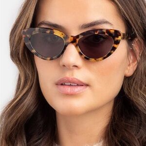 Illesteva Tortoise Pamela Sunglasses